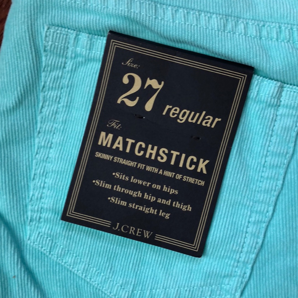 NWT J Crew Matchstick Cords - Picture 2 of 3